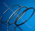 Piston rings for motorcycle engine