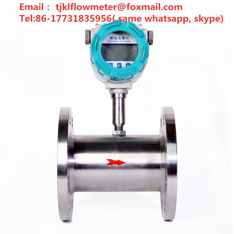  4-20mA liquid turbine rs485 diesel flow meter 3