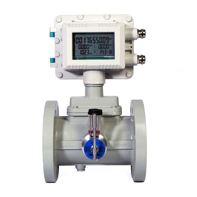  Aluminium alloy turbine compress air flow meter with oil cup 4