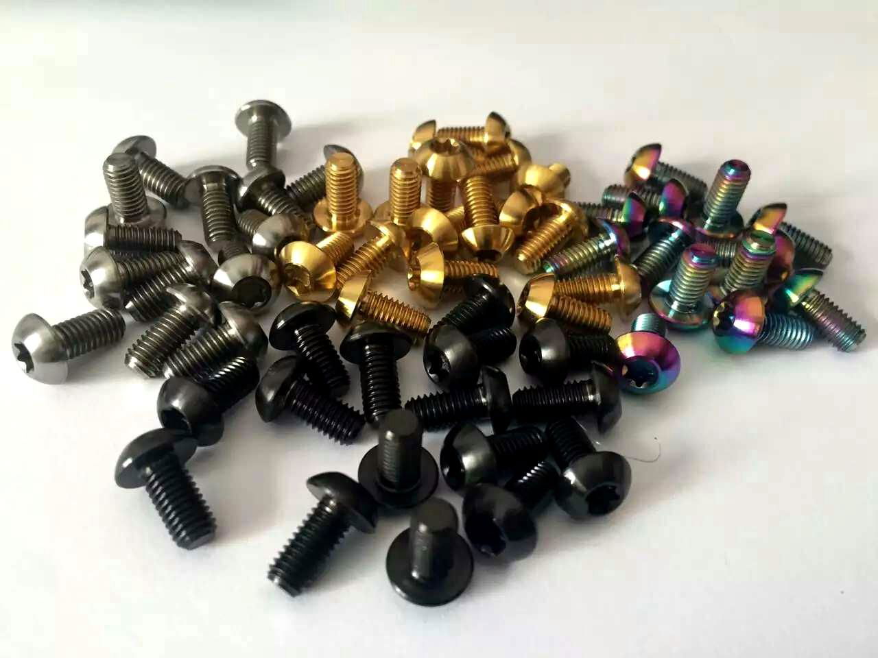 Titanium alloy fastener and screw 4