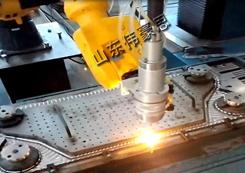 碳鋼法蘭弧焊機器人