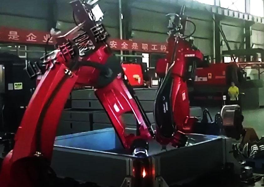 碳钢法兰弧焊机器人 4