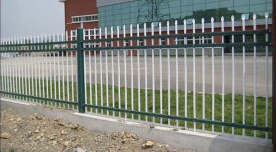 锌钢围墙护栏 小区铁艺栅栏 工厂隔离围栏 5