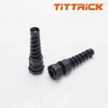 Anti-bending Plastic Cable Gland Water Resistant 5