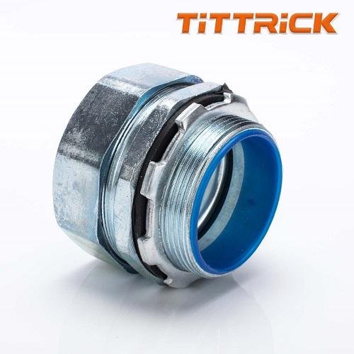Tittrick Metal Flexible conduit Adaptor Hexagonal Joint High quality Zinc Alloy 3