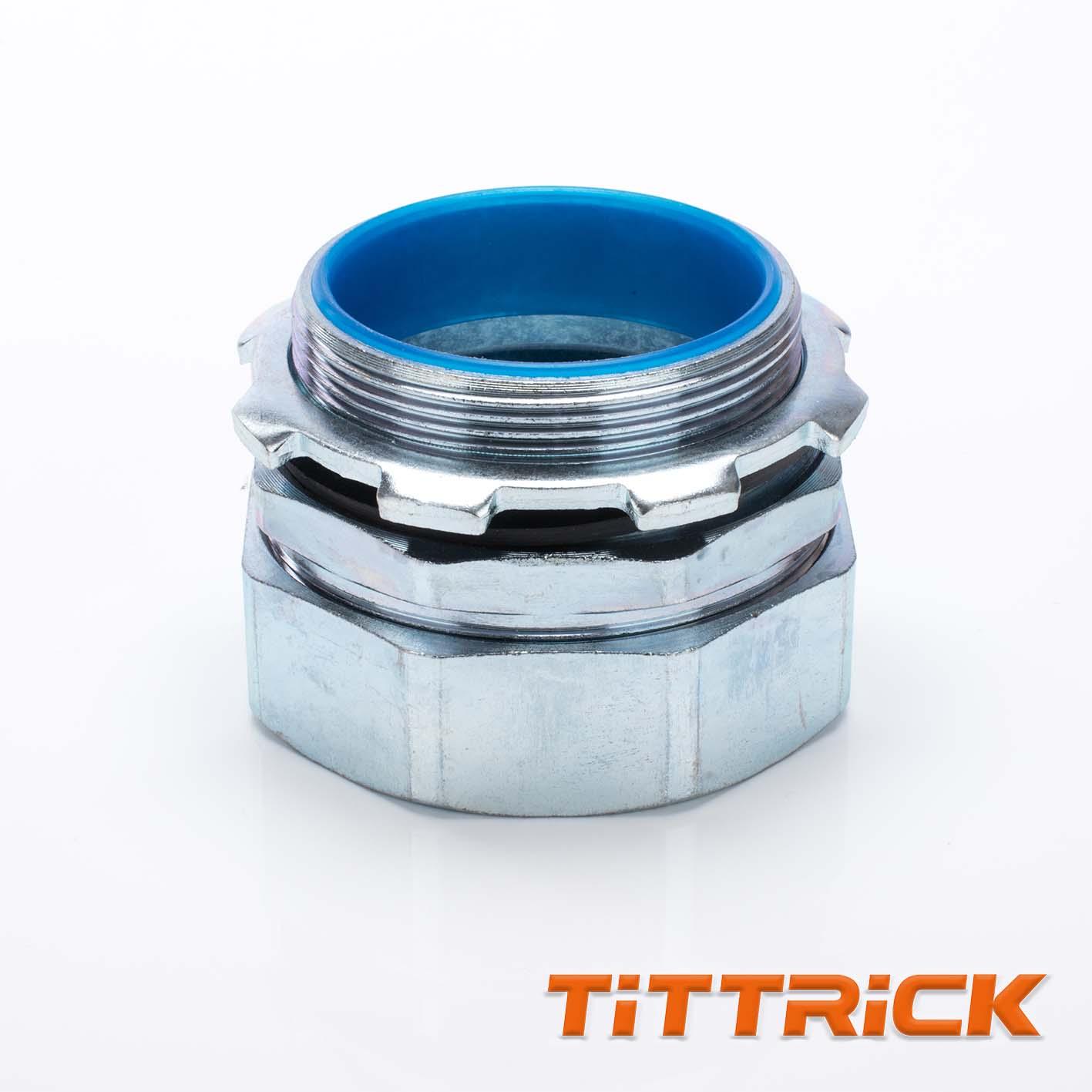 Tittrick Metal Flexible conduit Adaptor Hexagonal Joint High quality Zinc Alloy 5