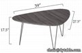 Coffee Table - Durable Steel Legs Overview