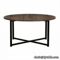 Coffee Table - Durable Steel Legs Overview