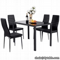  POWDER COATING LEGS DINING CHAIR AND TABLE DINING SETS FOR DINING ROOM SETS
