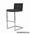 Chinese homemade Chair office furniture living room salon metal bar stool chair 