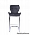 modern unique design american leather high bar chair