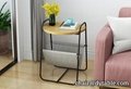 round MDF top nordic sofa side table bed side table modern