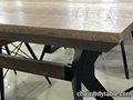 oak stainless steel parts new model designs coffee table