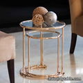 stainless steel small side table  2