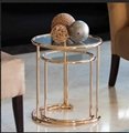 stainless steel small side table 