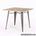 Tables Top with iron legs Dinning Table for restaurant