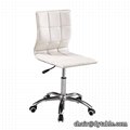 New Style White Plastic PP Seat acrylic stainless steel bar chair 
