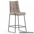inch fabric bar stools stainless steel chair 2