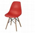 Wholesale high quality home furniture colorful modern pp plastic dining chair 1