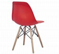 Wholesale high quality home furniture colorful modern pp plastic dining chair 2