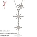 Custom wholesale necklaces 925 sterling silver jewelry 1