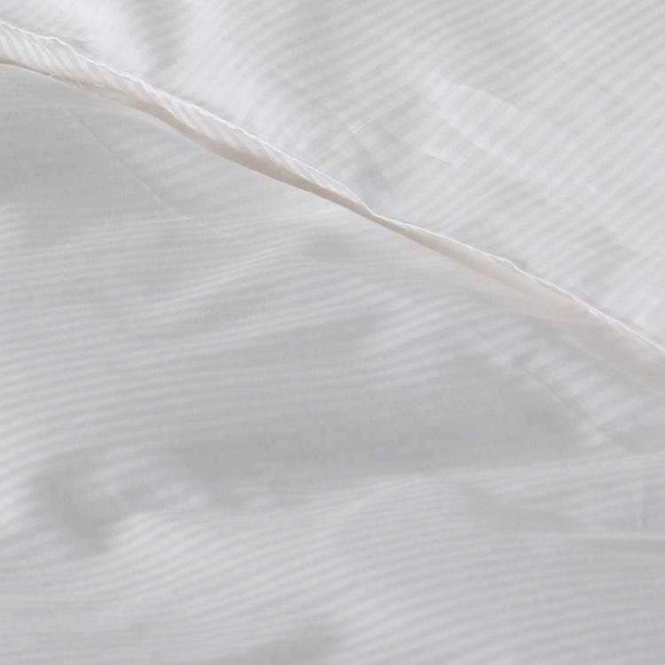 Eliya Luxury Designs Satin Stripe 100 Pure Cotton Single Bedding Linen Sheet Set 4
