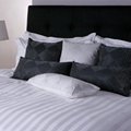 Eliya Fitted Queen King Size 100% Cotton White Bedding Quilt Bed Cover Sheet Set 1