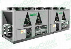 Air cooled screw chiller