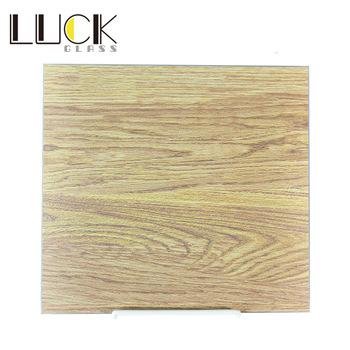 Decorative tempered glass background wall panel furniture glass