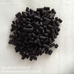 9.0mm pelletized activated carbon for desulfurization and denitration