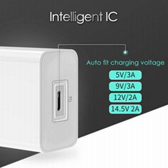 PD Charger 29W Power Adapter USB Charger Mobile Accessory Wall Charger Single Po