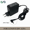 20V 3.25A 65W 4.0*1.7mm For Lenovo laptop AC Charger adapter IdeaPad 510-14ISK 1