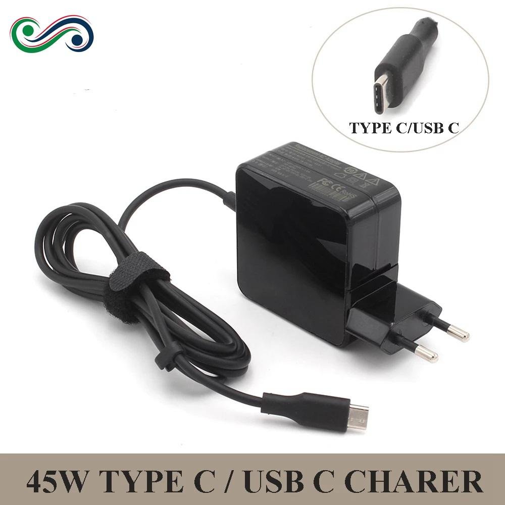 45W USB Type C PD Laptop Charger Power Adapter For MacBook ASUS lenovo Dell HP