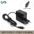 45W USB Type C PD Laptop Charger Power Adapter For MacBook ASUS lenovo Dell HP 1