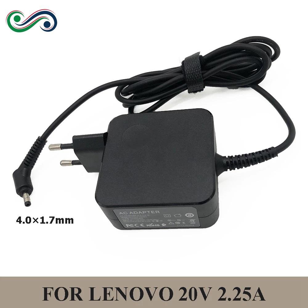 20V 2.25A 45W 4.0*1.7mm Laptop  AC Power Adapter for Lenovo charger Ideapad 100 