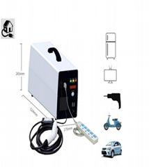 Portable LFP battery charger for EV