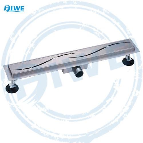 stainless steel linear shower drain HW107