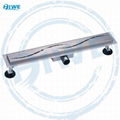 stainless steel linear shower drain HW107 1