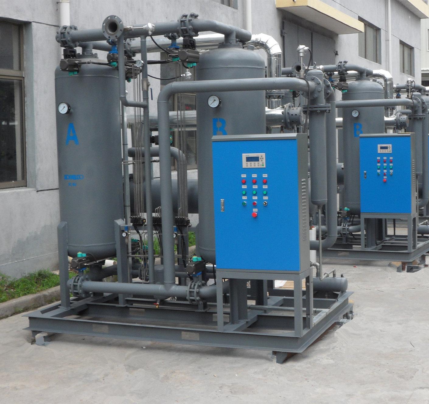 Compressed Heat Purge Desiccant Air Dryer