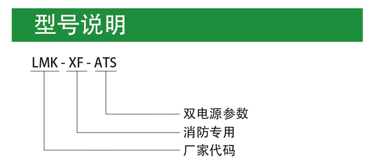 厂家直销LMK-XF-ATS消防双电源控制柜 2