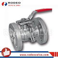 Hard Sealed Flanged Ball Valve 1