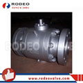 Hard Sealed Flanged Ball Valve 2