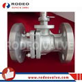 Hard Sealed Flanged Ball Valve 5