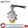 Stainless steel lug butterfly valve 1