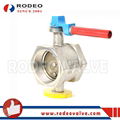 Threaded butterfly valve 1