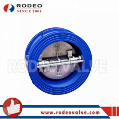 Butterfly check valve