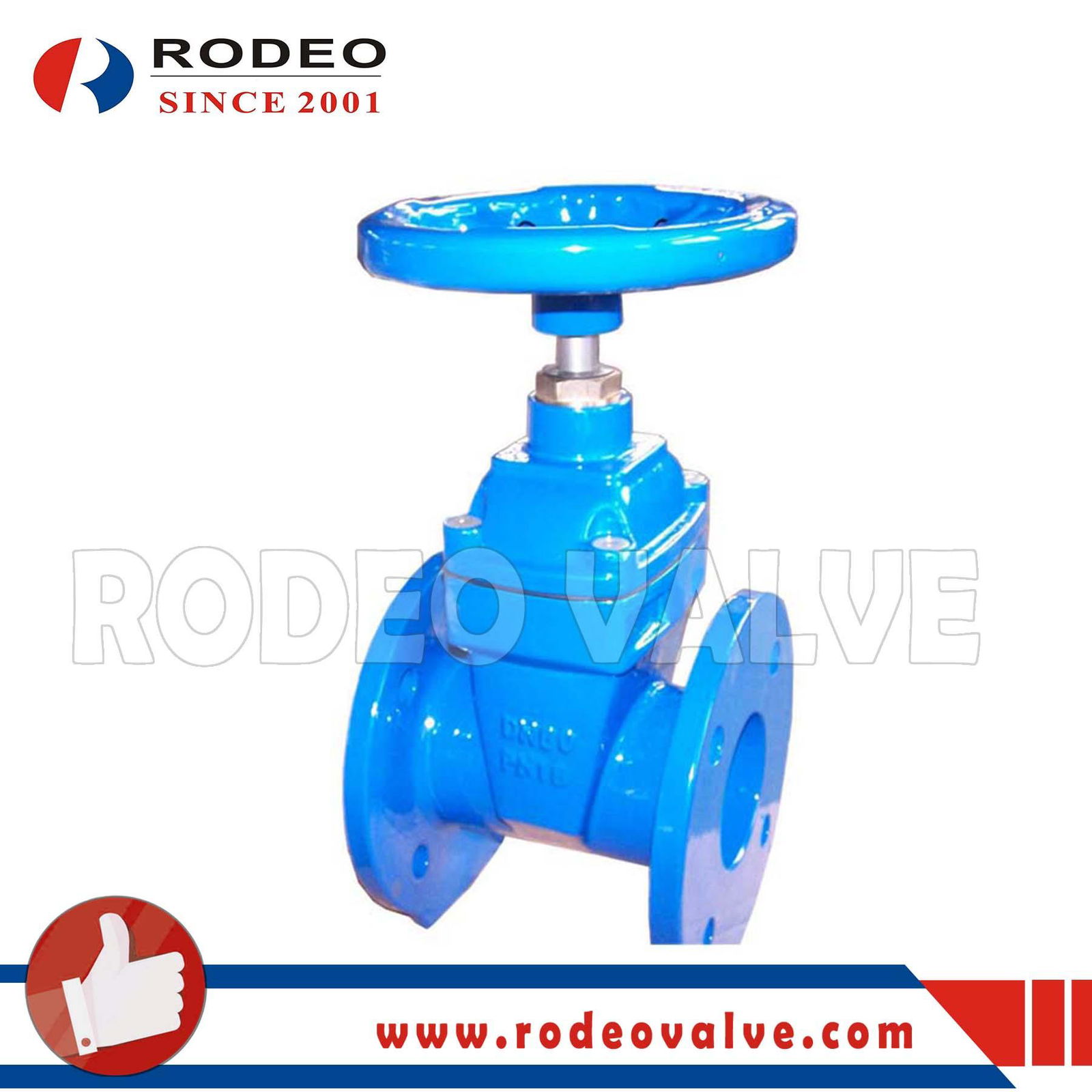 Dn400-Dn2000 Non-Rising Gate Valve 4