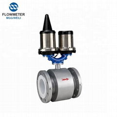 Battery Powered Electromagnetic Water Flow Meter