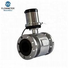 Battery Powered Electromagnetic Water Flow Meter