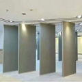 Folding sliding folding partition wall movable operable wall 3